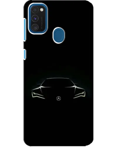Чехол для Samsung Galaxy A21s с картинкой «Mercedes — силуэт авто» Чехол для Samsung Galaxy A21s с картинкой «Mercedes — силуэт авто»