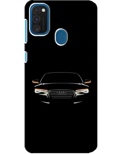 Чехол для Samsung Galaxy A21s с картинкой «Audi — ночной контур» Чехол для Samsung Galaxy A21s с картинкой «Audi — ночной контур»