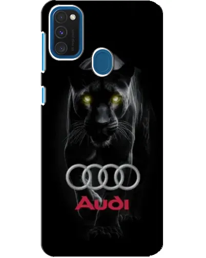 Чехол для Samsung Galaxy A21s с картинкой «Пантера и Audi» Чехол для Samsung Galaxy A21s с картинкой «Пантера и Audi»