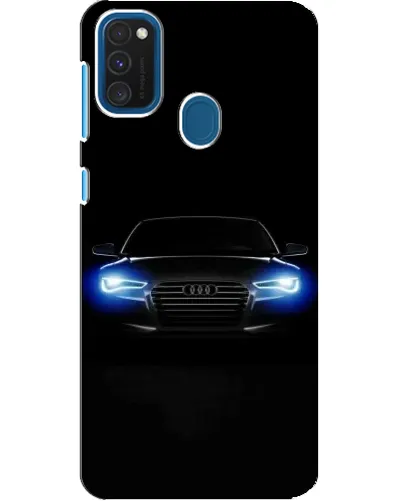 Чехол для Samsung Galaxy A21s с картинкой «Audi в неоне» Чехол для Samsung Galaxy A21s с картинкой «Audi в неоне»