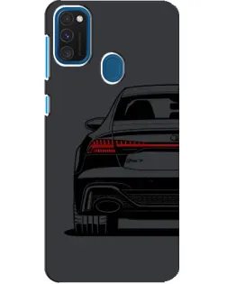 Чехол для Samsung Galaxy A21s с картинкой «Задняя часть Audi — арт»