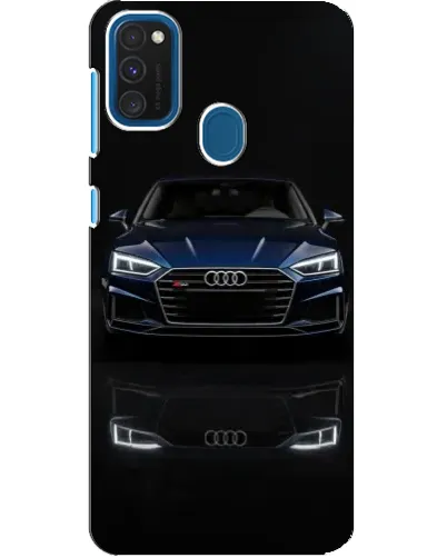 Чехол для Samsung Galaxy A21s с картинкой «Audi — ночное отражение» Чехол для Samsung Galaxy A21s с картинкой «Audi — ночное отражение»