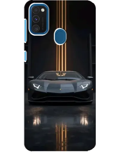 Чехол для Samsung Galaxy A21s с картинкой «Lamborghini золотые линии» Чехол для Samsung Galaxy A21s с картинкой «Lamborghini золотые линии»