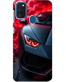 Чехол для Samsung Galaxy A21s с картинкой «Lamborghini красное сияние» Чехол для Samsung Galaxy A21s с картинкой «Lamborghini красное сияние»