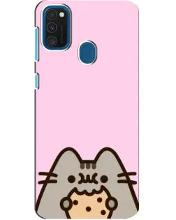 Чохол для Samsung Galaxy A21s з картинкою «Pusheen та печиво» Чохол для Samsung Galaxy A21s з картинкою «Pusheen та печиво»
