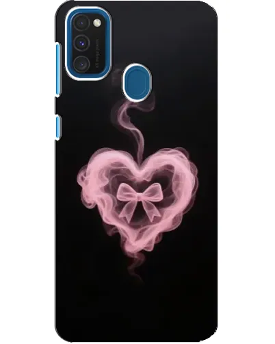 Чехол для Samsung Galaxy A21s с картинкой «Дымчатое сердце» Чехол для Samsung Galaxy A21s с картинкой «Дымчатое сердце»