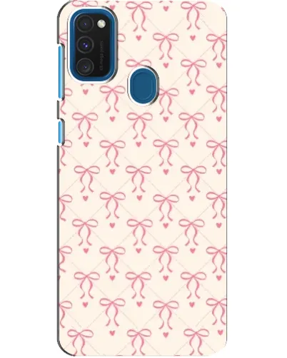 Чехол для Samsung Galaxy A21s с картинкой «Розовые бантики Coquette» Чехол для Samsung Galaxy A21s с картинкой «Розовые бантики Coquette»