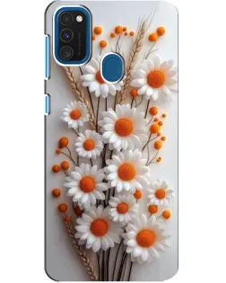 Чехол для Samsung Galaxy A21s с картинкой «Белые сухоцветы» Чехол для Samsung Galaxy A21s с картинкой «Белые сухоцветы»