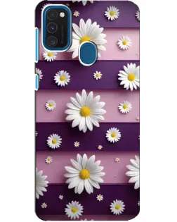 Чехол для Samsung Galaxy A21s с картинкой «Ромашки на фиолетовом» Чехол для Samsung Galaxy A21s с картинкой «Ромашки на фиолетовом»