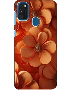 Чехол для Samsung Galaxy A21s с картинкой «Оранжевый макро цветок» Чехол для Samsung Galaxy A21s с картинкой «Оранжевый макро цветок»