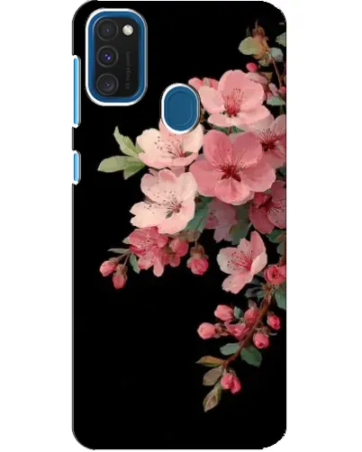 Чехол для Samsung Galaxy A21s с картинкой «Розовая ветка сакуры»