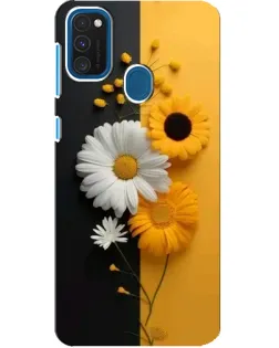 Чехол для Samsung Galaxy A21s с картинкой «Подсолнух и ромашка» Чехол для Samsung Galaxy A21s с картинкой «Подсолнух и ромашка»