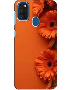 Чехол для Samsung Galaxy A21s с картинкой «Оранжевые герберы» Чехол для Samsung Galaxy A21s с картинкой «Оранжевые герберы»