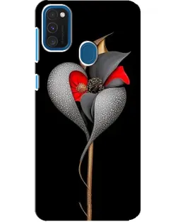 Чехол для Samsung Galaxy A21s с картинкой «Серебряный фантазийный цветок» Чехол для Samsung Galaxy A21s с картинкой «Серебряный фантазийный цветок»