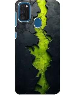Чехол для Samsung Galaxy A21s с картинкой «Салатовый разлом скалы» Чехол для Samsung Galaxy A21s с картинкой «Салатовый разлом скалы»