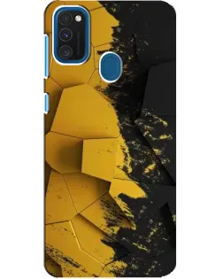 Чехол для Samsung Galaxy A21s с картинкой «Золотые осколки геометрии» Чехол для Samsung Galaxy A21s с картинкой «Золотые осколки геометрии»
