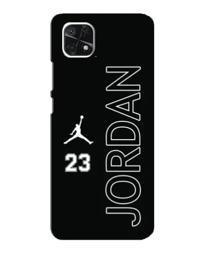 Чехол для Samsung Galaxy A22 5G с картинкой «Jordan Vertical»