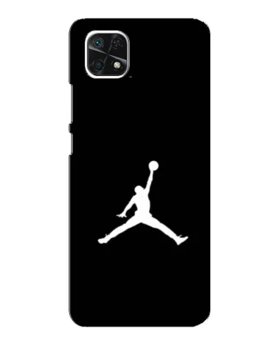 Чехол для Samsung Galaxy A22 5G с картинкой «Jordan Silhouette»
