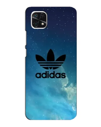 Чехол для Samsung Galaxy A22 5G с картинкой «Adidas Stone Logo»