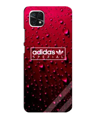 Чехол для Samsung Galaxy A22 5G с картинкой «Adidas Gold Marble»