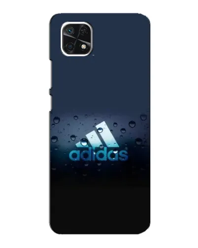 Чехол для Samsung Galaxy A22 5G с картинкой «Adidas Water Drops»