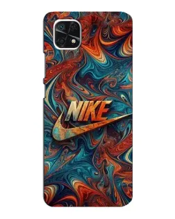 Чехол для Samsung Galaxy A22 5G с картинкой «Nike в абстракции» Чехол для Samsung Galaxy A22 5G с картинкой «Nike в абстракции»