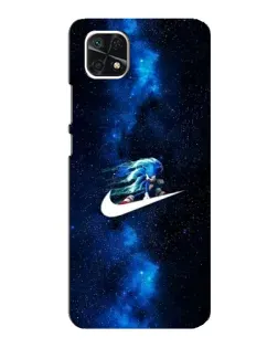 Чехол для Samsung Galaxy A22 5G с картинкой «Звездный путь Nike» Чехол для Samsung Galaxy A22 5G с картинкой «Звездный путь Nike»