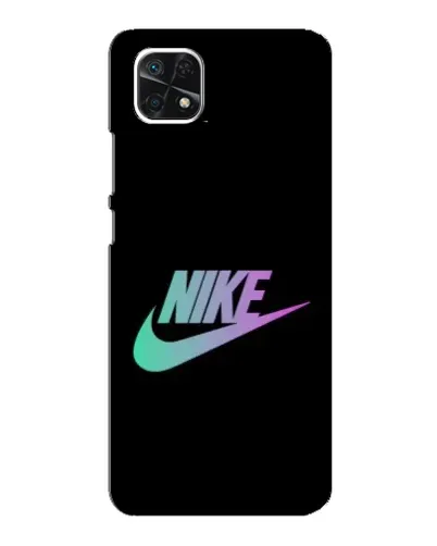 Чехол для Samsung Galaxy A22 5G с картинкой «Nike — городская ночь»
