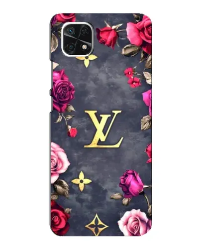 Чехол для Samsung Galaxy A22 5G с картинкой «Цветочный Louis Vuitton»