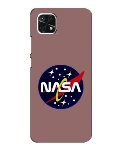 Чехол для Samsung Galaxy A22 5G с картинкой «NASA — ретро космос» Чехол для Samsung Galaxy A22 5G с картинкой «NASA — ретро космос»