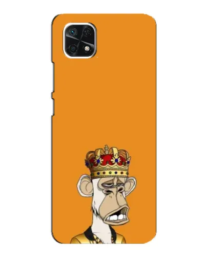 Чехол для Samsung Galaxy A22 5G с картинкой «Золотая обезьяна Bored Ape» Чехол для Samsung Galaxy A22 5G с картинкой «Золотая обезьяна Bored Ape»