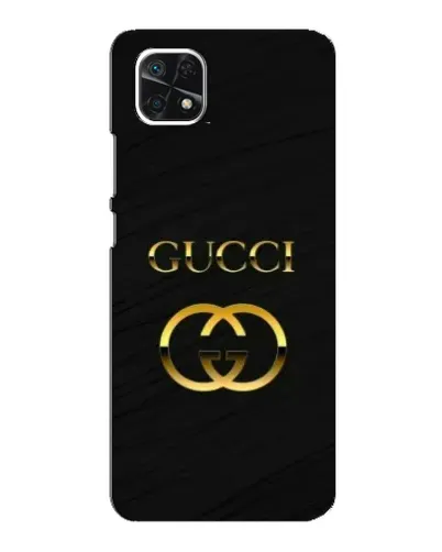 Чехол для Samsung Galaxy A22 5G с картинкой «Золотой логотип Gucci» Чехол для Samsung Galaxy A22 5G с картинкой «Золотой логотип Gucci»