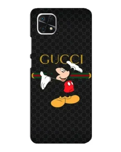 Чехол для Samsung Galaxy A22 5G с картинкой «Микки Маус Gucci» Чехол для Samsung Galaxy A22 5G с картинкой «Микки Маус Gucci»