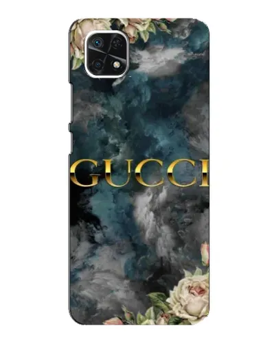 Чехол для Samsung Galaxy A22 5G с картинкой «Абстрактные цветы Gucci» Чехол для Samsung Galaxy A22 5G с картинкой «Абстрактные цветы Gucci»