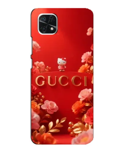 Чехол для Samsung Galaxy A22 5G с картинкой «Gucci — золотой сад» Чехол для Samsung Galaxy A22 5G с картинкой «Gucci — золотой сад»