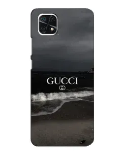 Чехол для Samsung Galaxy A22 5G с картинкой «Gucci — морской прибой» Чехол для Samsung Galaxy A22 5G с картинкой «Gucci — морской прибой»