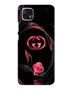 Чехол для Samsung Galaxy A22 5G с картинкой «Gucci — неоновая роза» Чехол для Samsung Galaxy A22 5G с картинкой «Gucci — неоновая роза»
