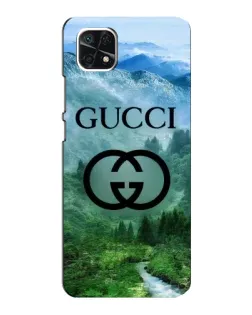 Чехол для Samsung Galaxy A22 5G с картинкой «Gucci — горный пейзаж» Чехол для Samsung Galaxy A22 5G с картинкой «Gucci — горный пейзаж»