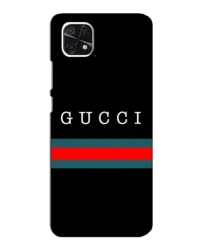Чехол для Samsung Galaxy A22 5G с картинкой «Gucci — красный пояс» Чехол для Samsung Galaxy A22 5G с картинкой «Gucci — красный пояс»