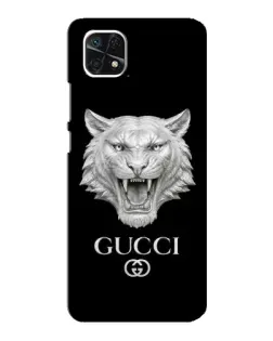 Чехол для Samsung Galaxy A22 5G с картинкой «Gucci — серебряный лев» Чехол для Samsung Galaxy A22 5G с картинкой «Gucci — серебряный лев»