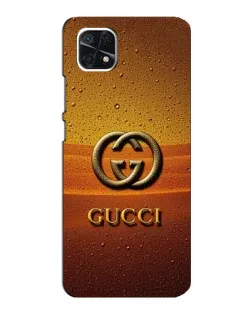 Чехол для Samsung Galaxy A22 5G с картинкой «Gucci — солнечный градиент» Чехол для Samsung Galaxy A22 5G с картинкой «Gucci — солнечный градиент»