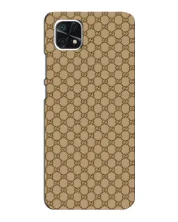 Чехол для Samsung Galaxy A22 5G с картинкой «Gucci — классический беж» Чехол для Samsung Galaxy A22 5G с картинкой «Gucci — классический беж»