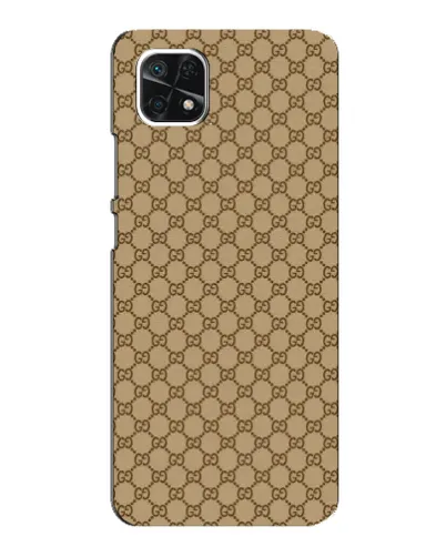 Чехол для Samsung Galaxy A22 5G с картинкой «Gucci — классический беж» Чехол для Samsung Galaxy A22 5G с картинкой «Gucci — классический беж»