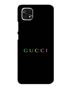 Чехол для Samsung Galaxy A22 5G с картинкой «Gucci — неоновый минимализм» Чехол для Samsung Galaxy A22 5G с картинкой «Gucci — неоновый минимализм»
