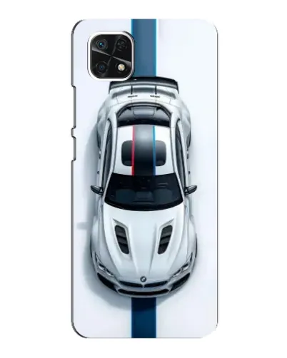 Чехол для Samsung Galaxy A22 5G с картинкой «Вид сверху — BMW M» Чехол для Samsung Galaxy A22 5G с картинкой «Вид сверху — BMW M»