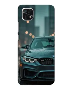 Чехол для Samsung Galaxy A22 5G с картинкой «BMW в огнях города» Чехол для Samsung Galaxy A22 5G с картинкой «BMW в огнях города»