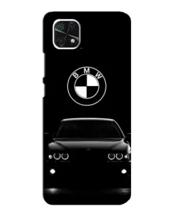 Чехол для Samsung Galaxy A22 5G с картинкой «BMW — взгляд из темноты» Чехол для Samsung Galaxy A22 5G с картинкой «BMW — взгляд из темноты»