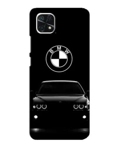 Чехол для Samsung Galaxy A22 5G с картинкой «BMW — взгляд из темноты» Чехол для Samsung Galaxy A22 5G с картинкой «BMW — взгляд из темноты»