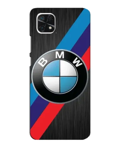 Чехол для Samsung Galaxy A22 5G с картинкой «BMW M-stripes стиль» Чехол для Samsung Galaxy A22 5G с картинкой «BMW M-stripes стиль»
