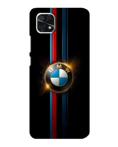 Чехол для Samsung Galaxy A22 5G с картинкой «BMW M-Power неон» Чехол для Samsung Galaxy A22 5G с картинкой «BMW M-Power неон»